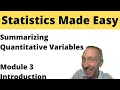 Statistics - Module 3