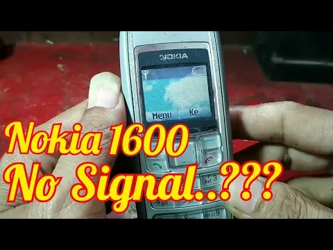 Download MP3 Nokia 1600 No signal #edisi Hp Rongsokan