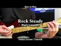 Lagu How to Play ROCK STEADY - Bad Company. Guitar Lesson / Tutorial.