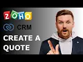 How to Create a Quote in ZOHO CRM