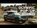 Scout Olympic Pop-Up Camper Tour