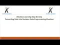 Machine Learning StepByStep Converting Data into Boolean Data - Preprocessing-Binarizer
