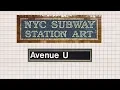 Subway Station Art - Brooklyn Seeds
