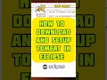 how to download and setup Tomcat sever in eclipse