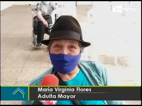 Se cumple proceso de vacunación a adultos mayores contra el covid-19