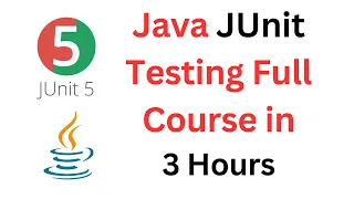JUnit 5 Full Course FREE Learn Java Unit Testing in 3 Hours JUnit 5 Tutorial for Beginners