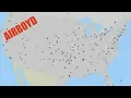 A Day in the Life of FedEx Air Traffic Over the United States