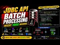 JDBC Tutorial 1 Batch Processing in Jdbc