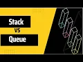 Difference between stack and queue Data Structures CSE Gate Short notes