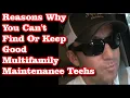 Investing in Multifamily Property Maintenance Technicians