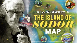 The Rev W Awdry s Island of Sodor Map EXPLAINED Every Location in The Railway Series