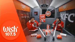 juan karlos and Adie perform KFC Nothing Comes Close LIVE on Wish 107 5 Bus