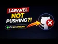 How to Upload Laravel Livewire Project to GitHub Fix Git Push Error