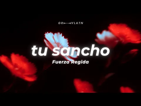 Video Thumbnail: Fuerza Regida - TU SANCHO (Letra)