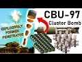 ANTI-TANK CLUSTER BOMB SIMULATION BLU-108 Skeet Explosively Formed Penetrator vs T-72 Engine Deck