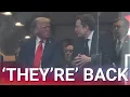 Download Lagu Internet erupts after Donald Trump and Elon Musk reunite at Charlie Kirk memorial