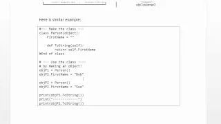 Python Module 08 02 Classes