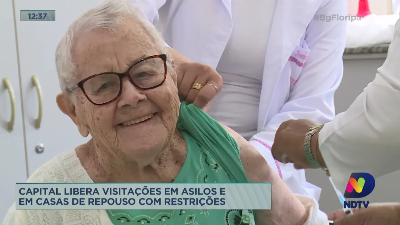 Florianópolis libera visitações em asilos e em casas de repouso com restrições
