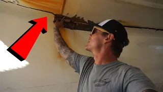 Tearing apart my wrecked Catamaran