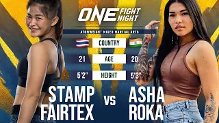 Download Stamp Fairtex vs. Asha Roka | Full Fight Replay MP3