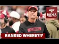 PANIC Alabama Crimson Tide and CFB Fans FREAK OUT Over Recruiting RANKINGS Should They