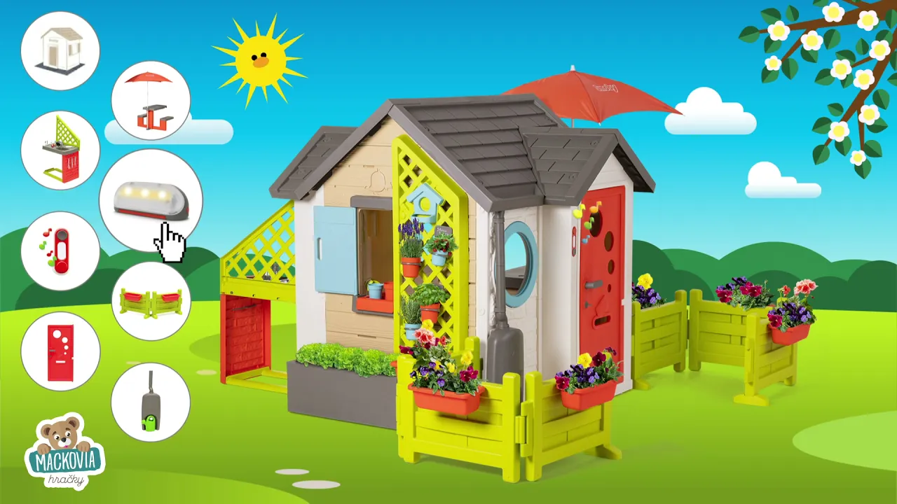 Domčeky pre deti - Domček pre záhradníka Garden House Smoby - 4