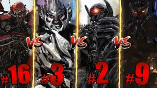 Who s the Most Powerful Decepticon in Transfomers All 48 Decepticons Ranked