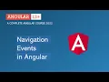 Navigation Events in Angular Angular Routing Angular 13