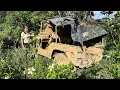 Download Lagu Female mechanic takes on challenge to restore abandoned US military JEEP in the woods after 60 years