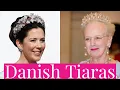 All the Tiaras in the Danish Royal Family - Queen Margrethe, Crown Princess Mary of Denmark