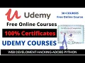 Free Online Courses on Udemy Udemy Popular Paid Courses for FREE