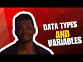 LEARNING PYTHON FOR BEGINNERS Part 2 Python variables and Data types
