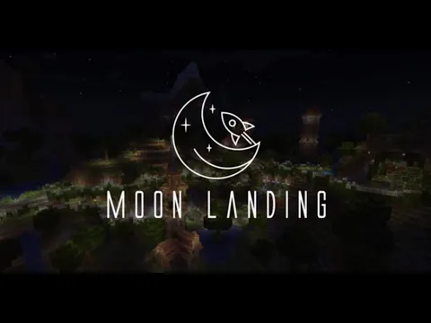 Minecraft server video for Moon Landing