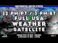 12pm ET USA Tue Mar 04 Daily Weather Update - Satellite Animation