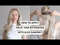 How to apply Halo Hair Extensions with Alex Gaboury