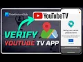 How to Verify YouTube TV App using tv youtube