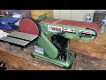 Harbor Freight Central Machinery Belt Disc Sander Assembly and Review Harbor Freight Belt Sander