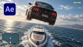 Insane GTA 6 Car Jump in After Effects with Seedance 2.5 - Full Tutorial