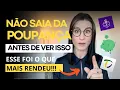 Lagu Testei MIL REAIS na POUPANÇA, TESOURO SELIC e CAIXINHA DO NU por 1 ano! E esse foi o que MAIS RENDEU