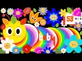 Download Lagu Heldere Baby Sensorische Rups In Bloementuin! Hoog Contrast Video Bach voor Baby Hersenontwikkeling