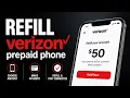 How to Refill Verizon Prepaid Phone Verizon Prepaid Refill Online Add Funds to Verizon Prepaid