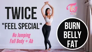 Download TWICE “Feel Special” Full Body + Ab Workout to Burn Belly Fat (No Jumping!) ~ Emi MP3