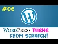 Wordpress theme from scratch Image slider post search Quick programming beginner tutorial