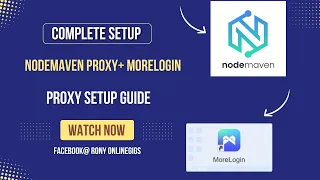 How to Buy Configure Add a Proxy to MoreLogin NodeMaven SOCKS5 Tutorial
