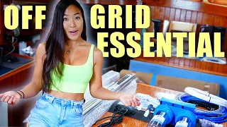 NEW VITAL UPGRADE FOR OFF THE GRID SUSTAINABILITY + TINY HOME TOUCHES –  Ep 215