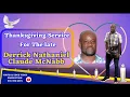 Derrick Nathaniel Claude McNabb Service of Thanksgiving
