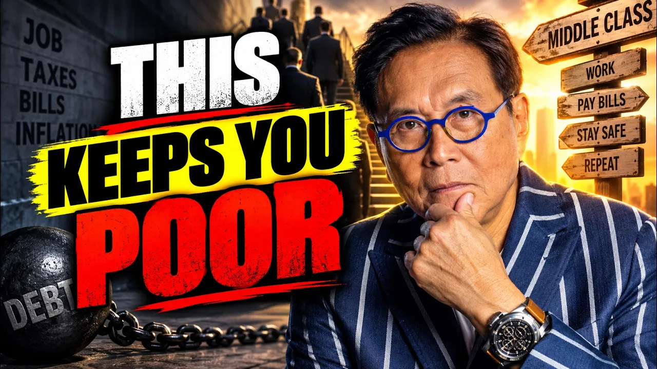 Why the Middle Class Stays Stuck Financially - Robert Kiyosaki