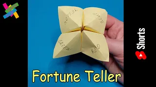 Origami FORTUNE TELLER How to make paper fortune teller easy DIY EASY Fold tutorial