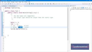 Java Type Conversion 1 - Type cast Bangla