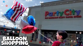 PARTY CITY IS OPEN Balloon Shopping Graduation American Flag Balloons Memorial Day 2020